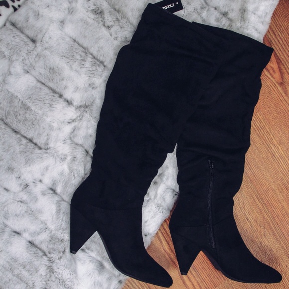Express Shoes - NWT Express Slouch Knee-High Boots